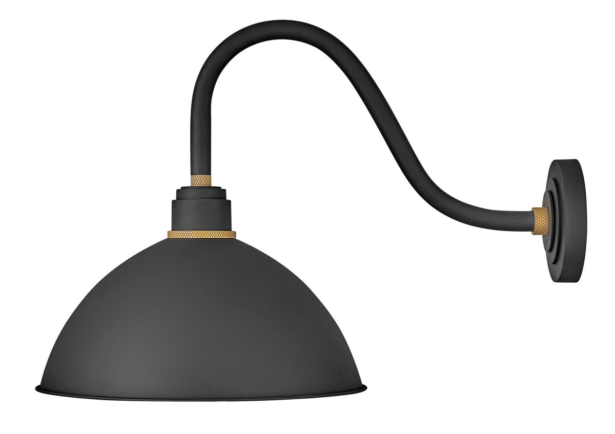 Hinkley - 10645TK - LED Barn Light - Foundry Dome - Textured Black