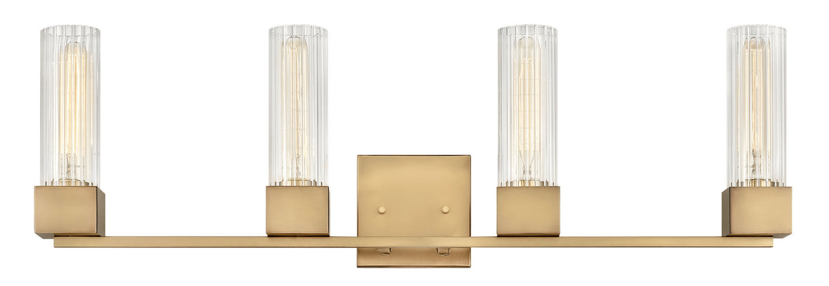 Hinkley - 5974HB - LED Vanity - Xander - Heritage Brass