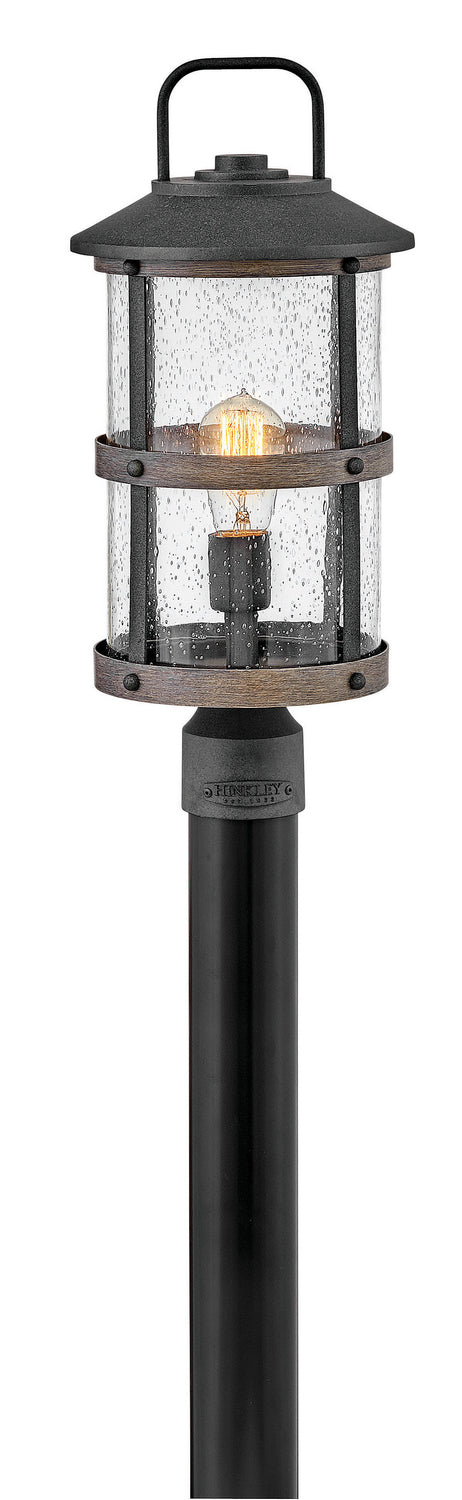 Hinkley - 2687DZ - LED Post Top or Pier Mount Lantern - Lakehouse - Aged Zinc