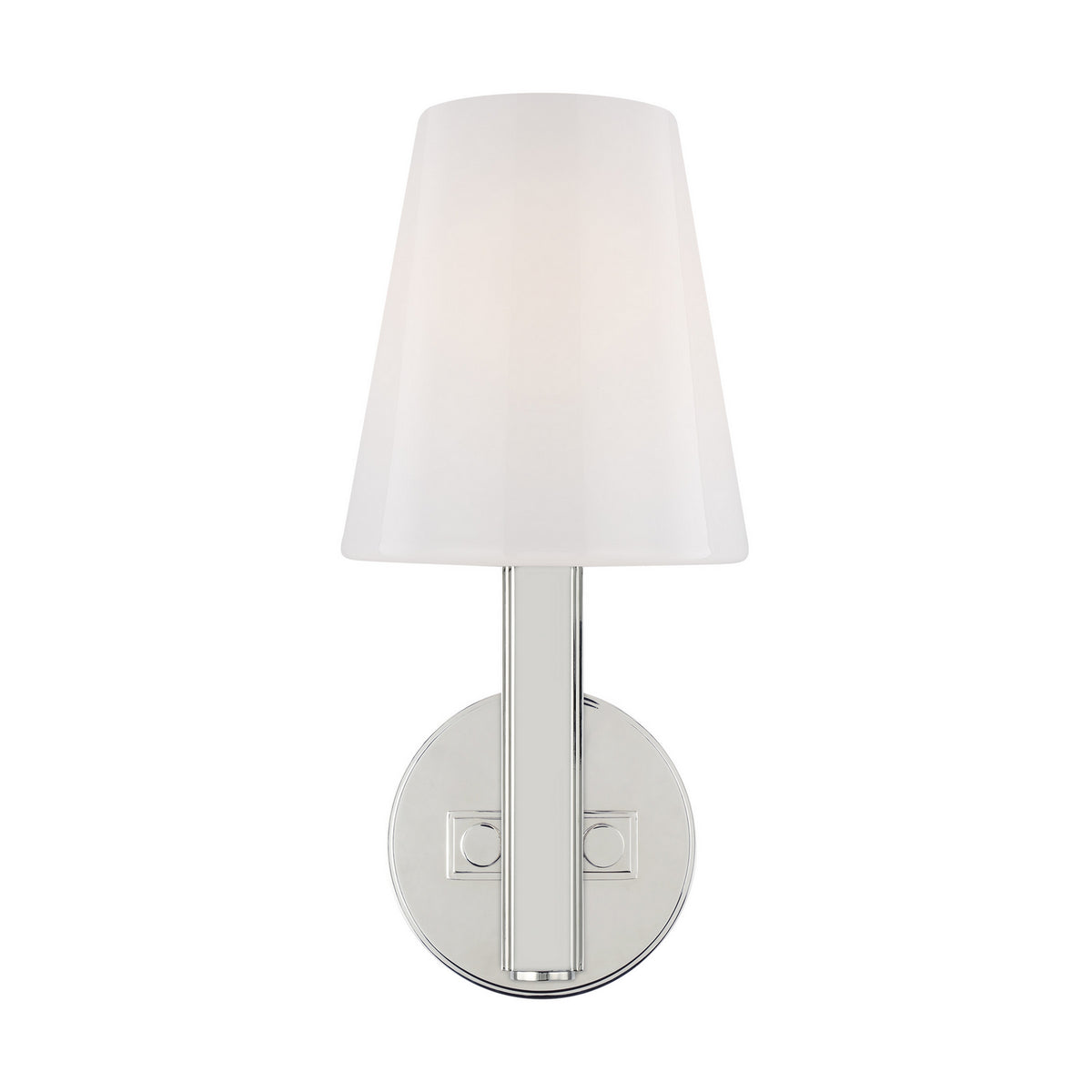Visual Comfort Studio - TV1111PN - One Light Wall Sconce - Logan - Polished Nickel