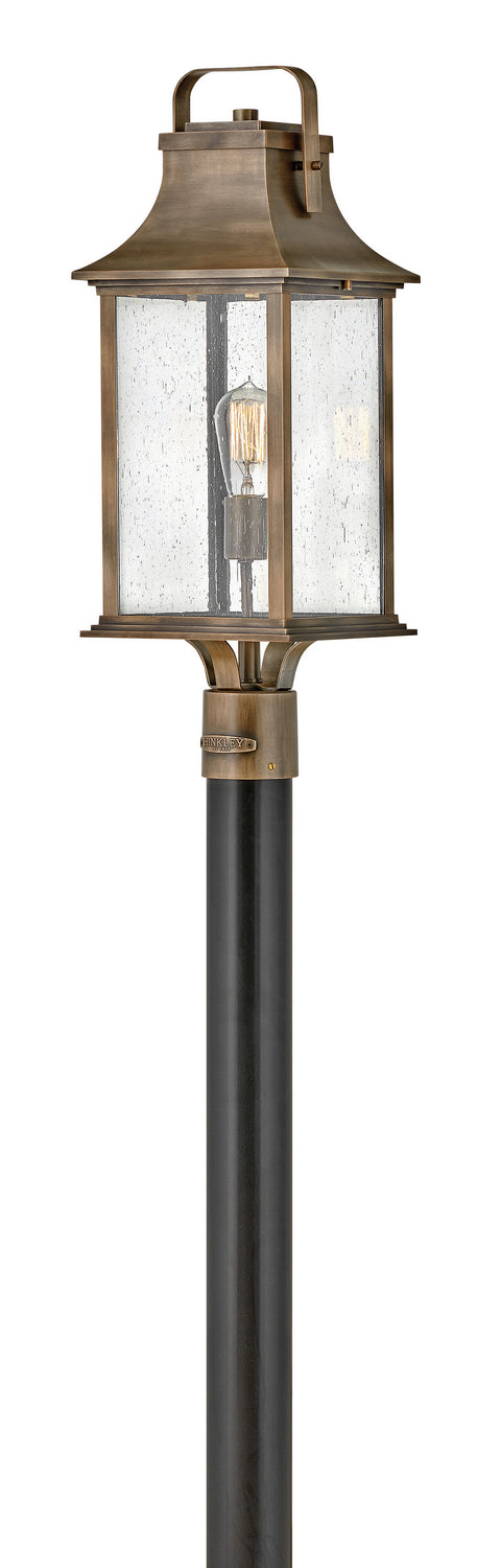 Hinkley - 2391BU - LED Post Top or Pier Mount Lantern - Grant - Burnished Bronze