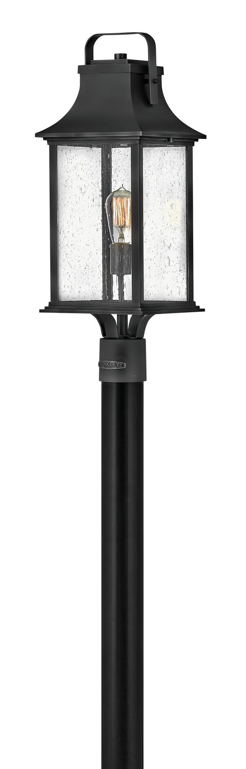 Hinkley - 2391TK - LED Post Top or Pier Mount Lantern - Grant - Textured Black