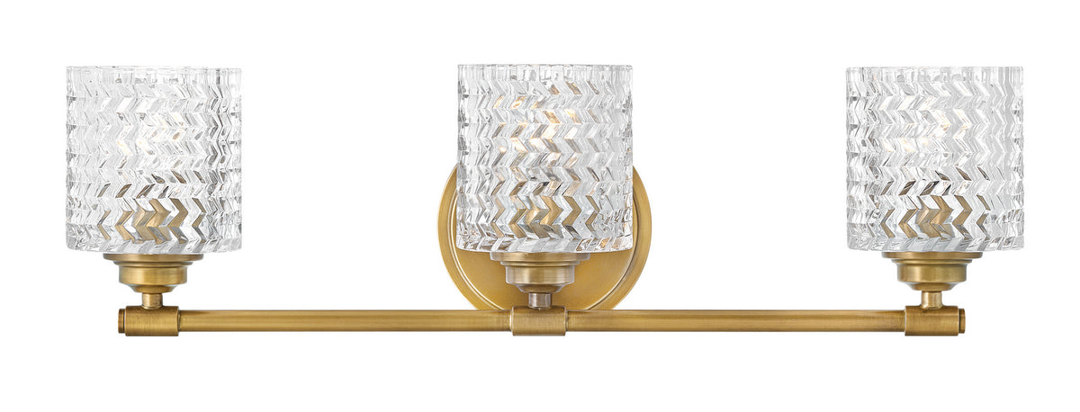 Hinkley - 5043HB - LED Vanity - Elle - Heritage Brass