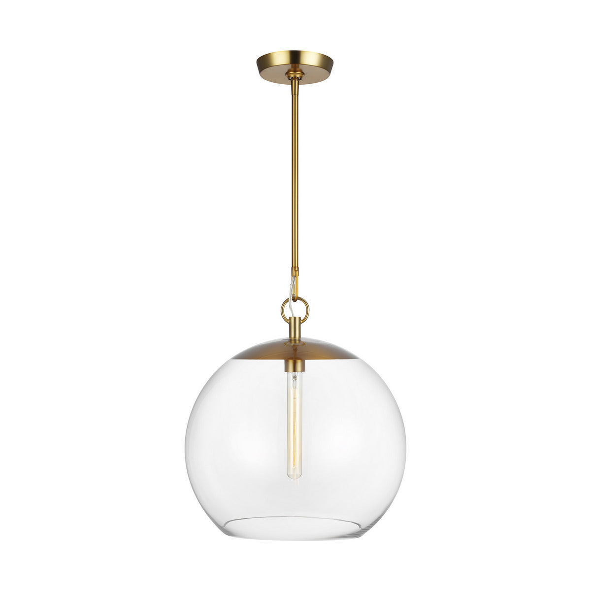 Visual Comfort Studio - CP1041BBS - One Light Pendant - Atlantic - Burnished Brass