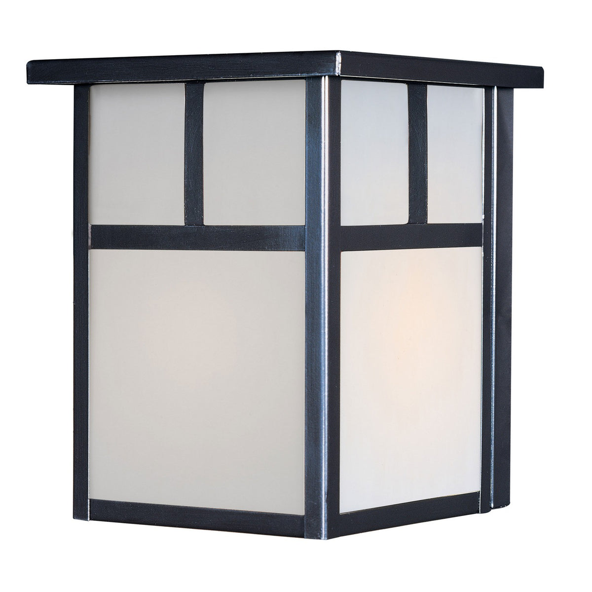 Maxim - 4050WTBK - One Light Outdoor Wall Lantern - Coldwater - Black